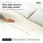 Dual-Zone Eucalyptus Quilt 4-in-1