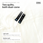 Dual-Zone Eucalyptus Quilt 4-in-1
