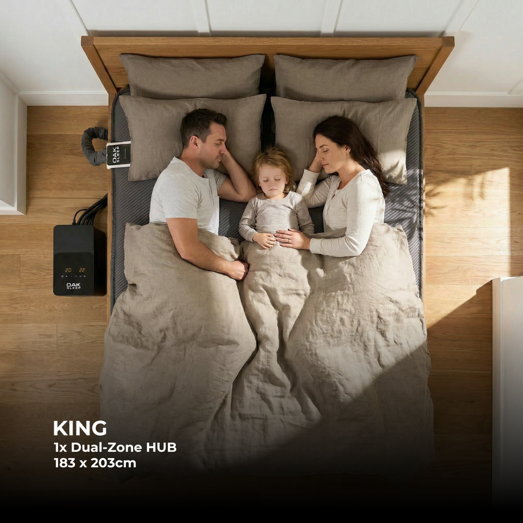 HUB 2 | Smart Water-Cooled Mattress Pad - OAK SLEEP