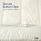 Dual-Zone Eucalyptus Quilt 4-in-1
