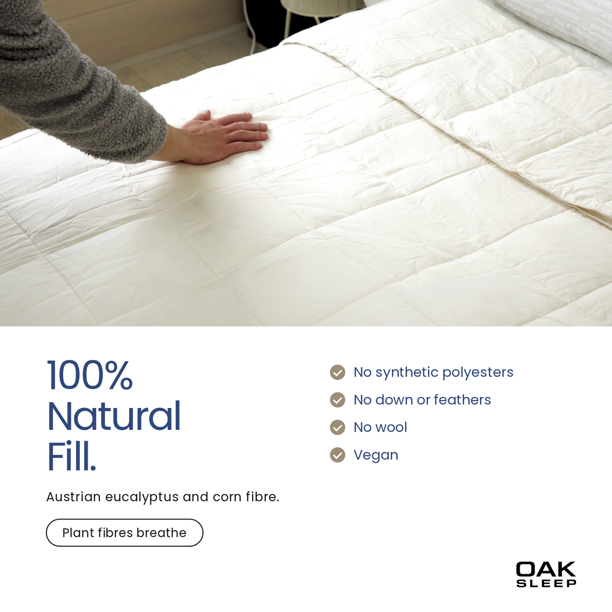 Dual-Zone Eucalyptus Quilt 4-in-1