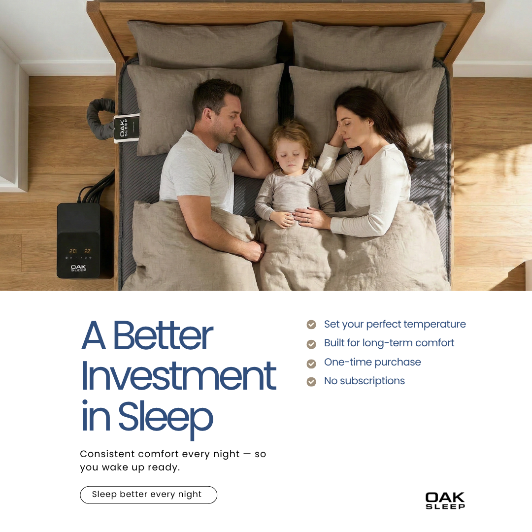 HUB 2 | Smart Water-Cooled Mattress Pad - OAK SLEEP