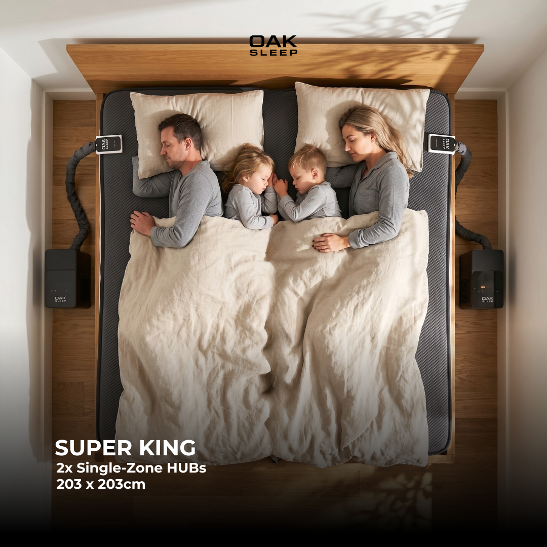 HUB 2 | Smart Water-Cooled Mattress Pad - OAK SLEEP