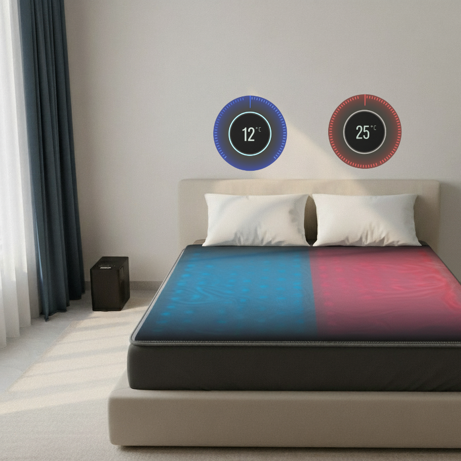 HUB 2 | Smart Water-Cooled Mattress Pad - OAK SLEEP